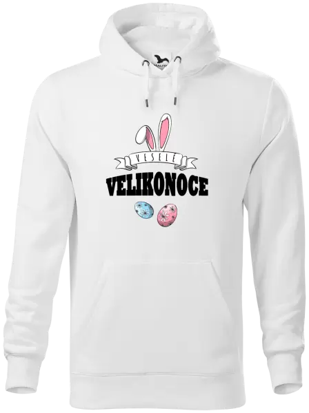 Pánská mikina Veselé Velikonoce - uši