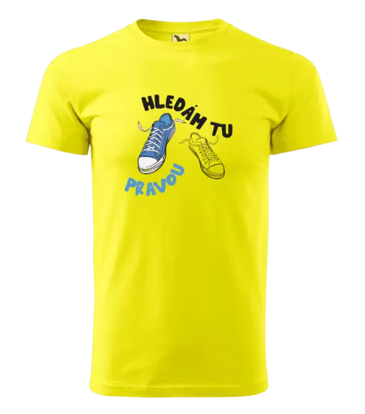 Pánské tričko Hledám tu pravou