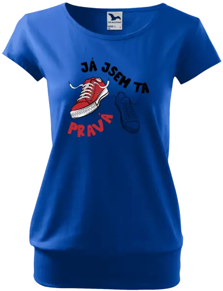Dámské tričko Já jsem ta pravá