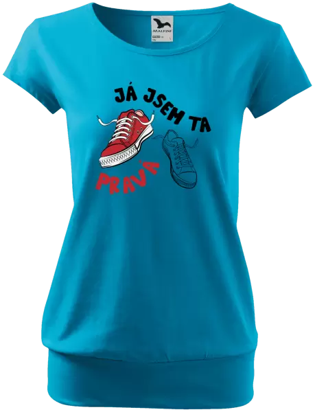Dámské tričko Já jsem ta pravá