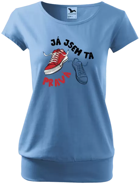 Dámské tričko Já jsem ta pravá