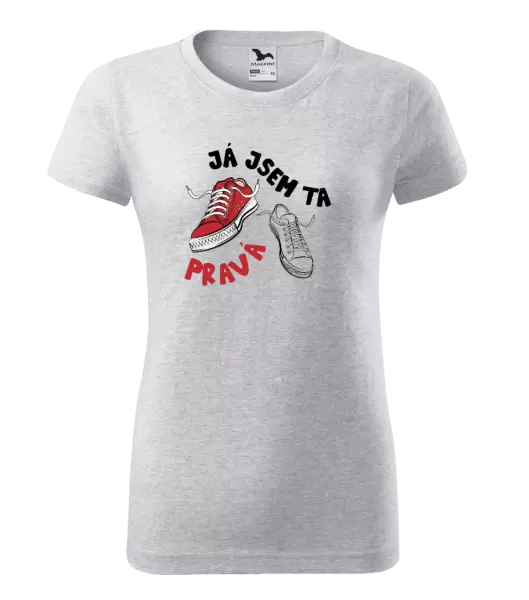 Dámské tričko Já jsem ta pravá