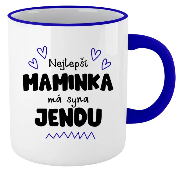 Hrnek Nejlepší maminka má syna - Jméno