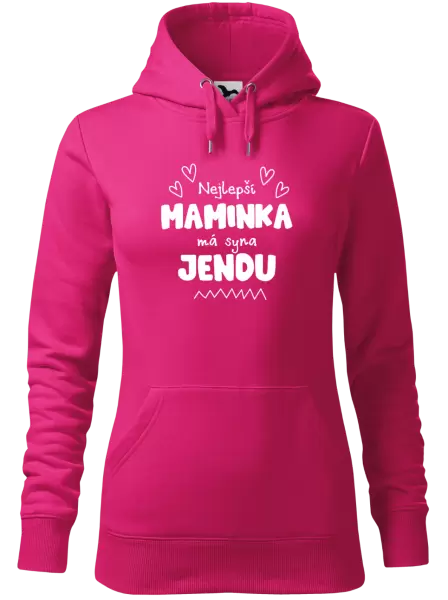 Dámská mikina Nejlepší maminka má syna - Jméno