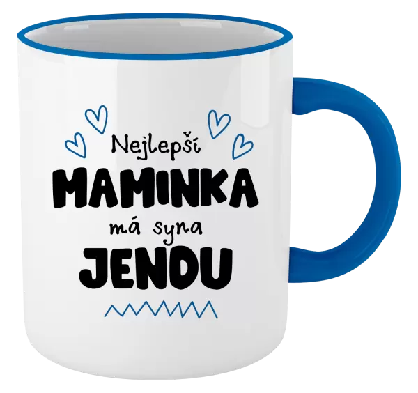 Hrnek Nejlepší maminka má syna - Jméno