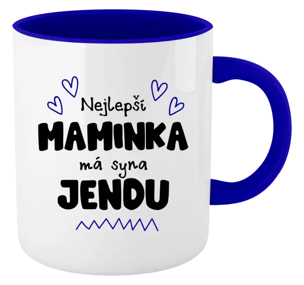 Hrnek Nejlepší maminka má syna - Jméno
