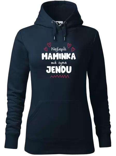 Dámská mikina Nejlepší maminka má syna - Jméno
