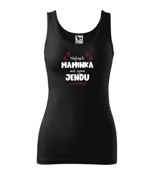 Dámské tílko Nejlepší maminka má syna - Jméno