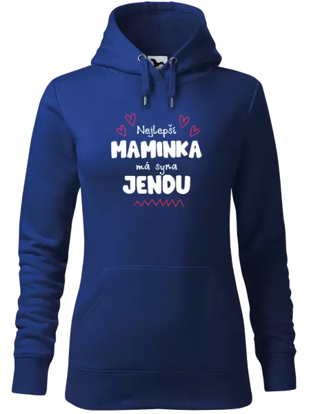 Dámská mikina Nejlepší maminka má syna - Jméno