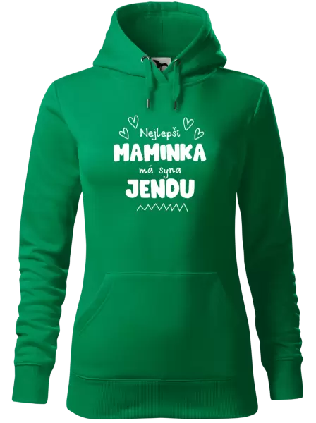 Dámská mikina Nejlepší maminka má syna - Jméno