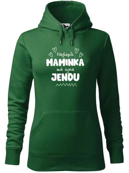 Dámská mikina Nejlepší maminka má syna - Jméno