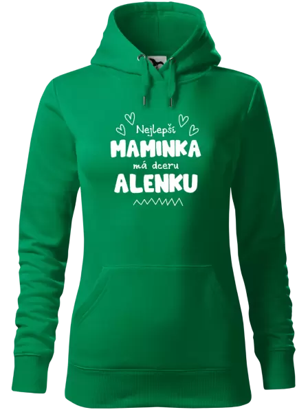 Dámská mikina Nejlepší maminka má dceru - Jméno