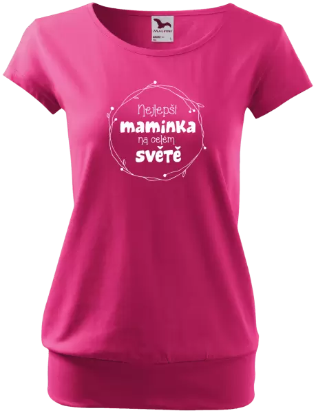 Dámské tričko Nejlepší maminka na celém světě