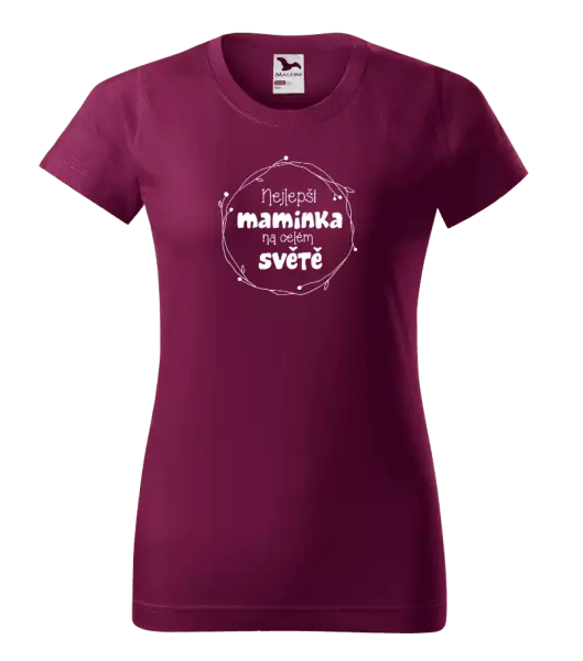 Dámské tričko Nejlepší maminka na celém světě