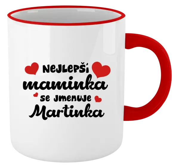 Hrnek Nejlepší maminka se jmenuje - Jméno