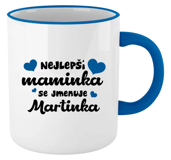 Hrnek Nejlepší maminka se jmenuje - Jméno