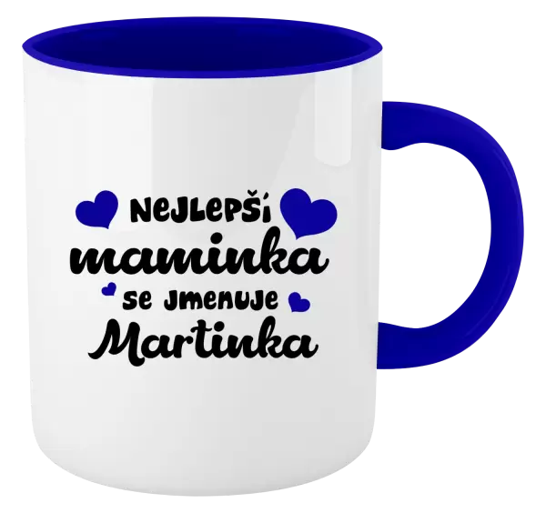 Hrnek Nejlepší maminka se jmenuje - Jméno
