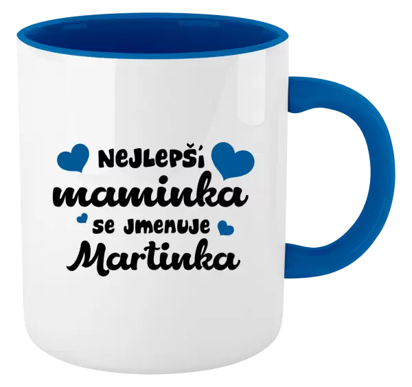 Hrnek Nejlepší maminka se jmenuje - Jméno