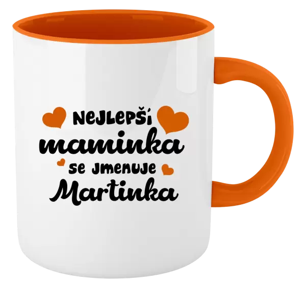 Hrnek Nejlepší maminka se jmenuje - Jméno