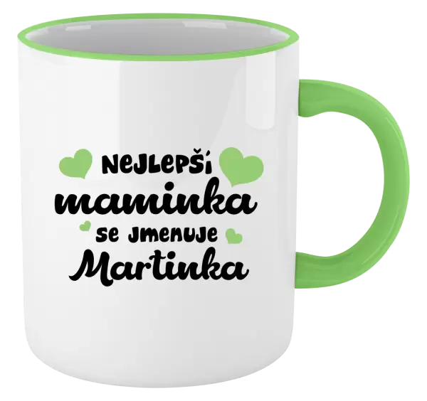Hrnek Nejlepší maminka se jmenuje - Jméno