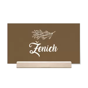 Papírová jmenovka TOMA