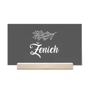 Papírová jmenovka TOMA