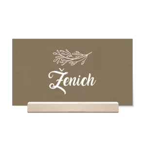 Papírová jmenovka TOMA