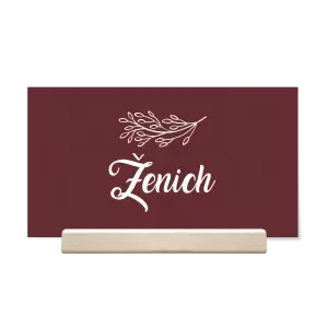 Papírová jmenovka TOMA