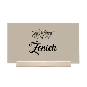 Papírová jmenovka TOMA