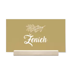 Papírová jmenovka TOMA