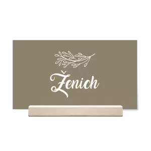 Papírová jmenovka TOMA