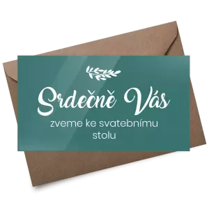 Plexi pozvánka TOMA