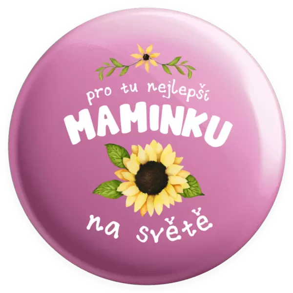 Placka Pro nejlepší maminku na světě
