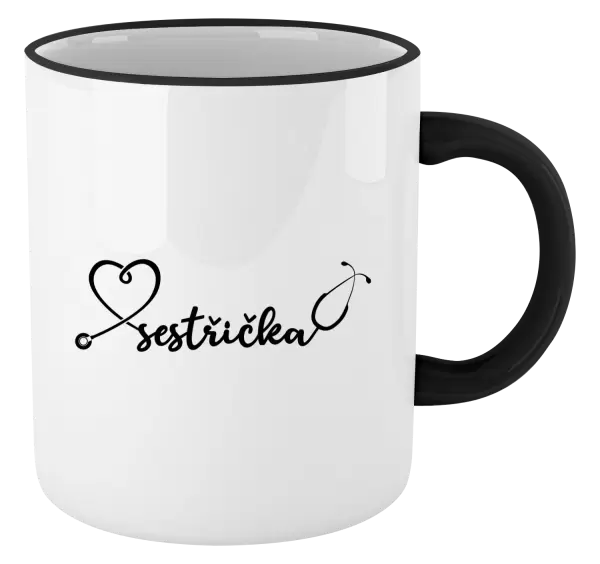 Hrnek Sestřička - stetoskop