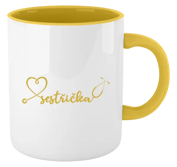 Hrnek Sestřička - stetoskop
