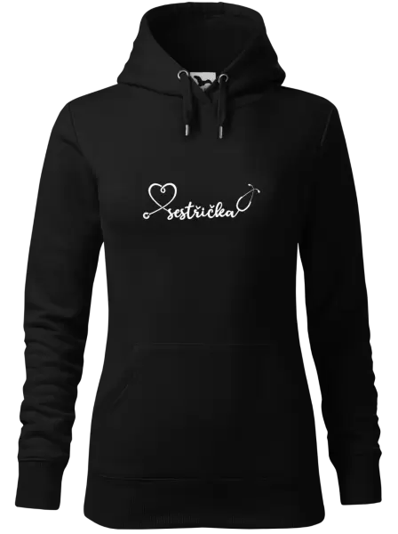 Dámská mikina Sestřička - stetoskop