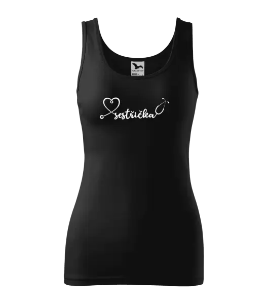 Dámské tílko Sestřička - stetoskop