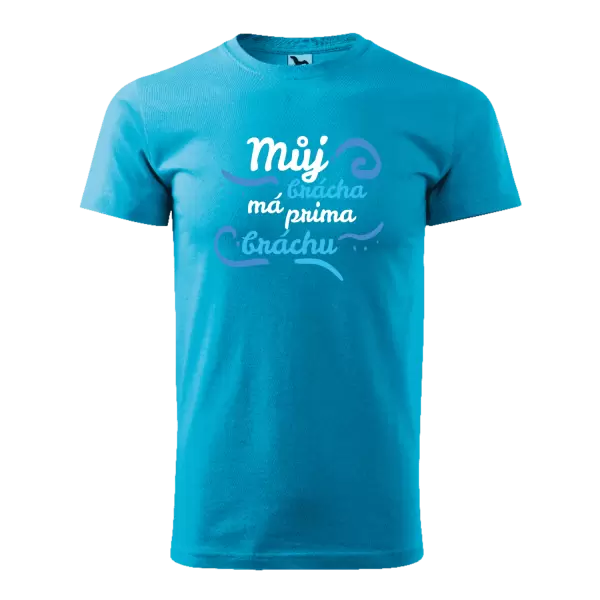 Pánské tričko Můj brácha má prima bráchu