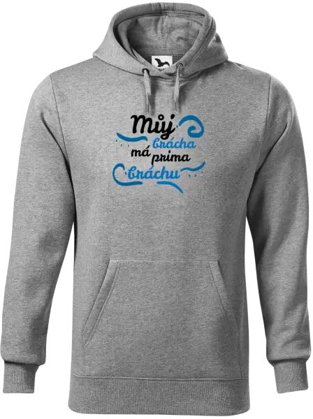 Pánská mikina Můj brácha má prima bráchu
