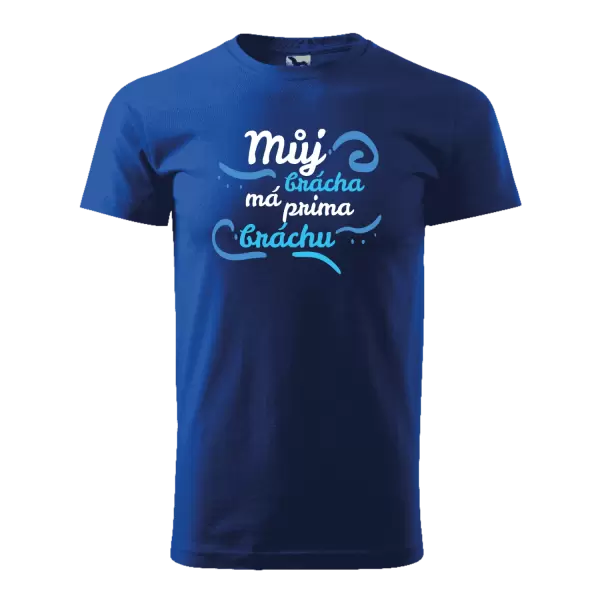 Pánské tričko Můj brácha má prima bráchu