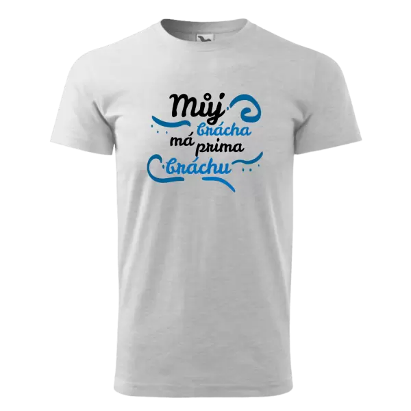 Pánské tričko Můj brácha má prima bráchu