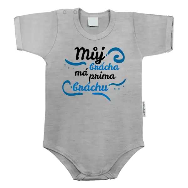 Dětské body Můj brácha má prima bráchu