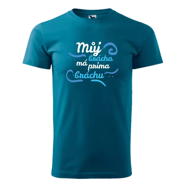 Pánské tričko Můj brácha má prima bráchu