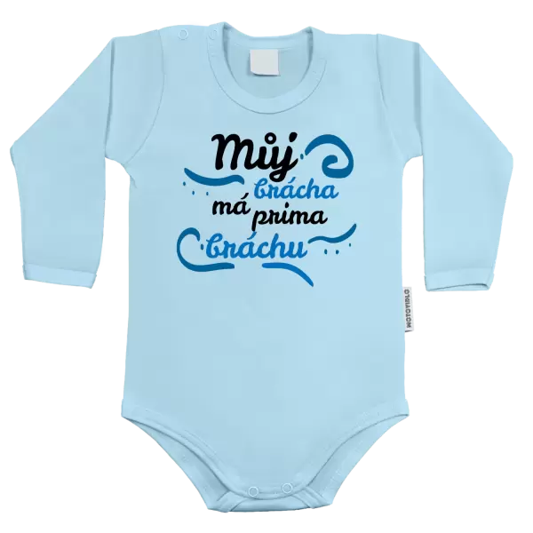 Dětské body Můj brácha má prima bráchu