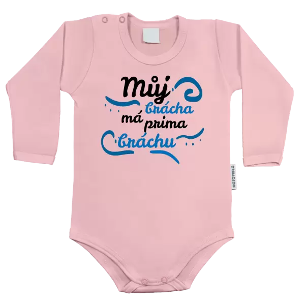 Dětské body Můj brácha má prima bráchu