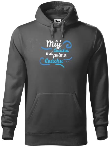 Pánská mikina Můj brácha má prima bráchu