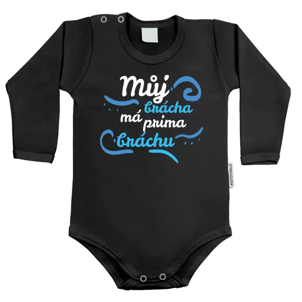 Dětské body Můj brácha má prima bráchu