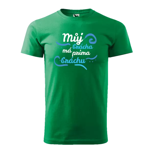 Pánské tričko Můj brácha má prima bráchu