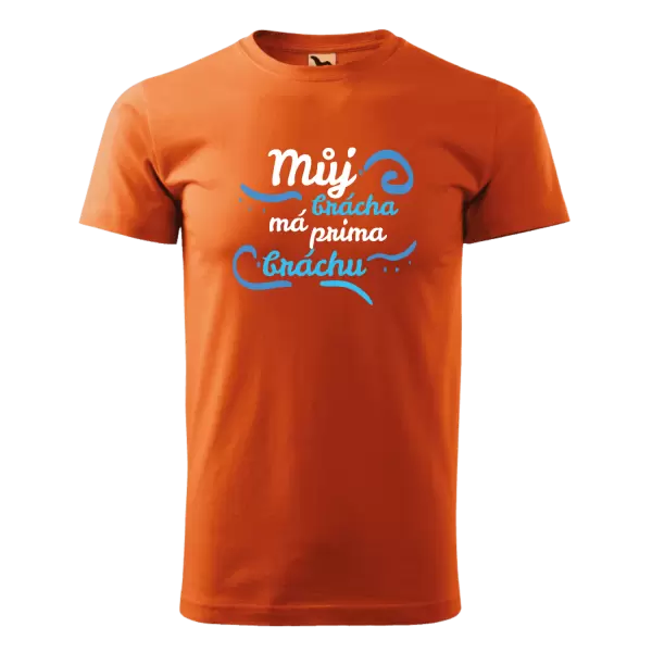 Pánské tričko Můj brácha má prima bráchu