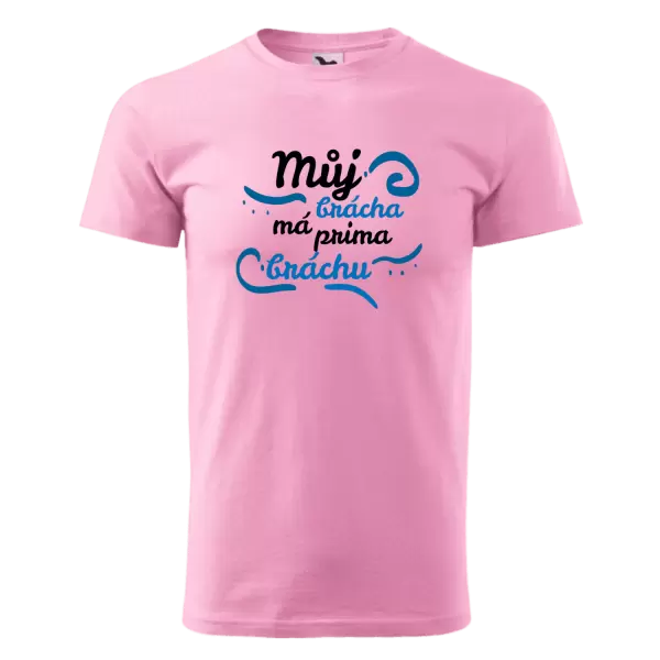 Pánské tričko Můj brácha má prima bráchu